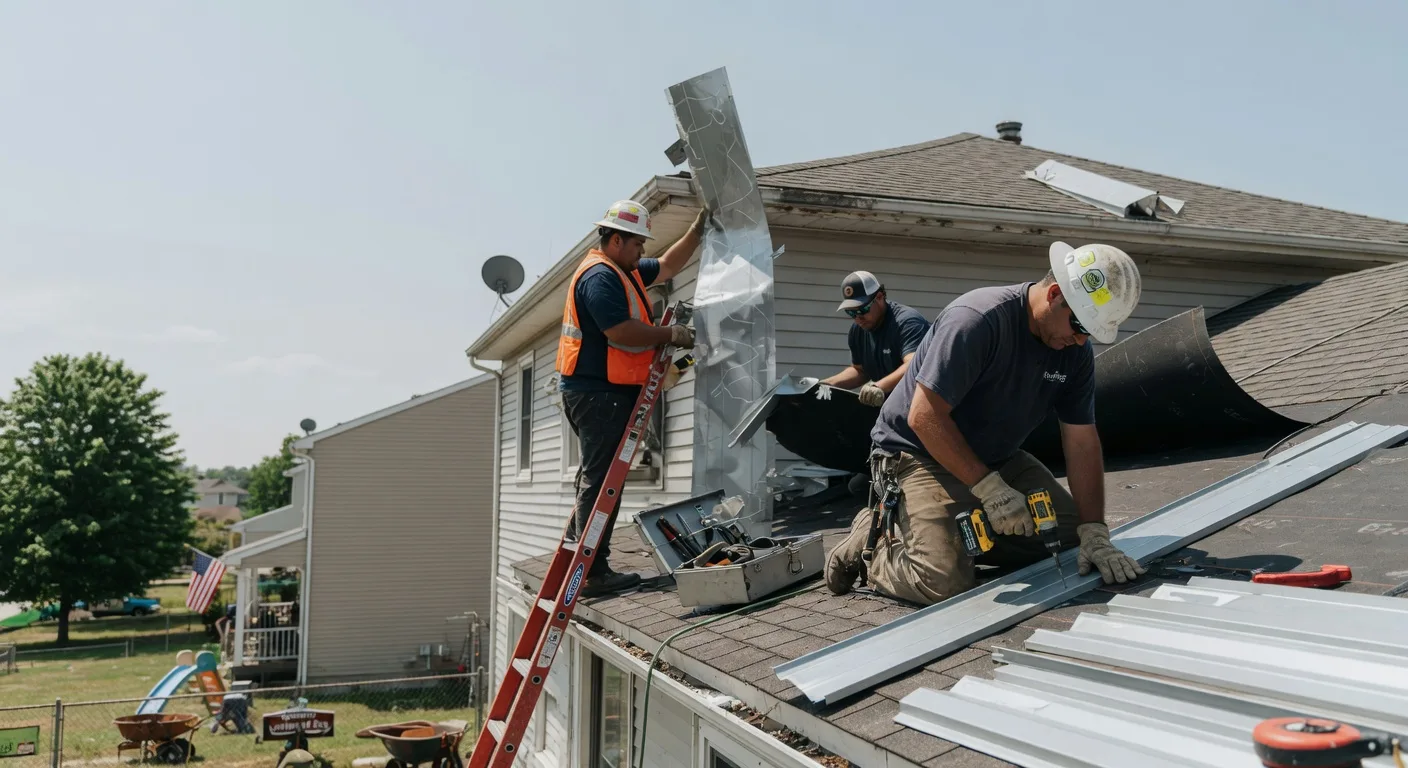 Metal Roofing Installation in Wellman, TX near me